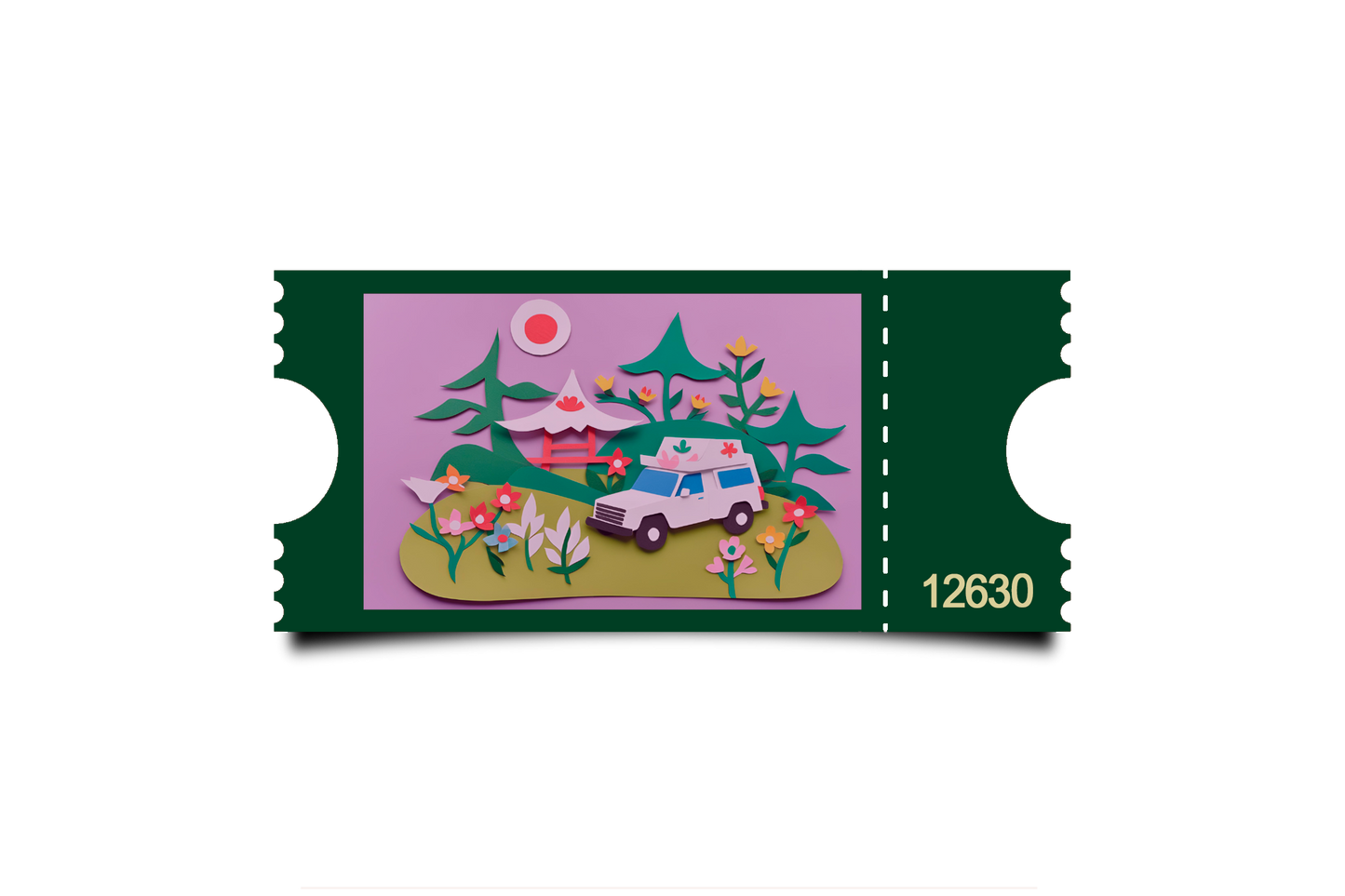 Boleto Ilustracion N 12630