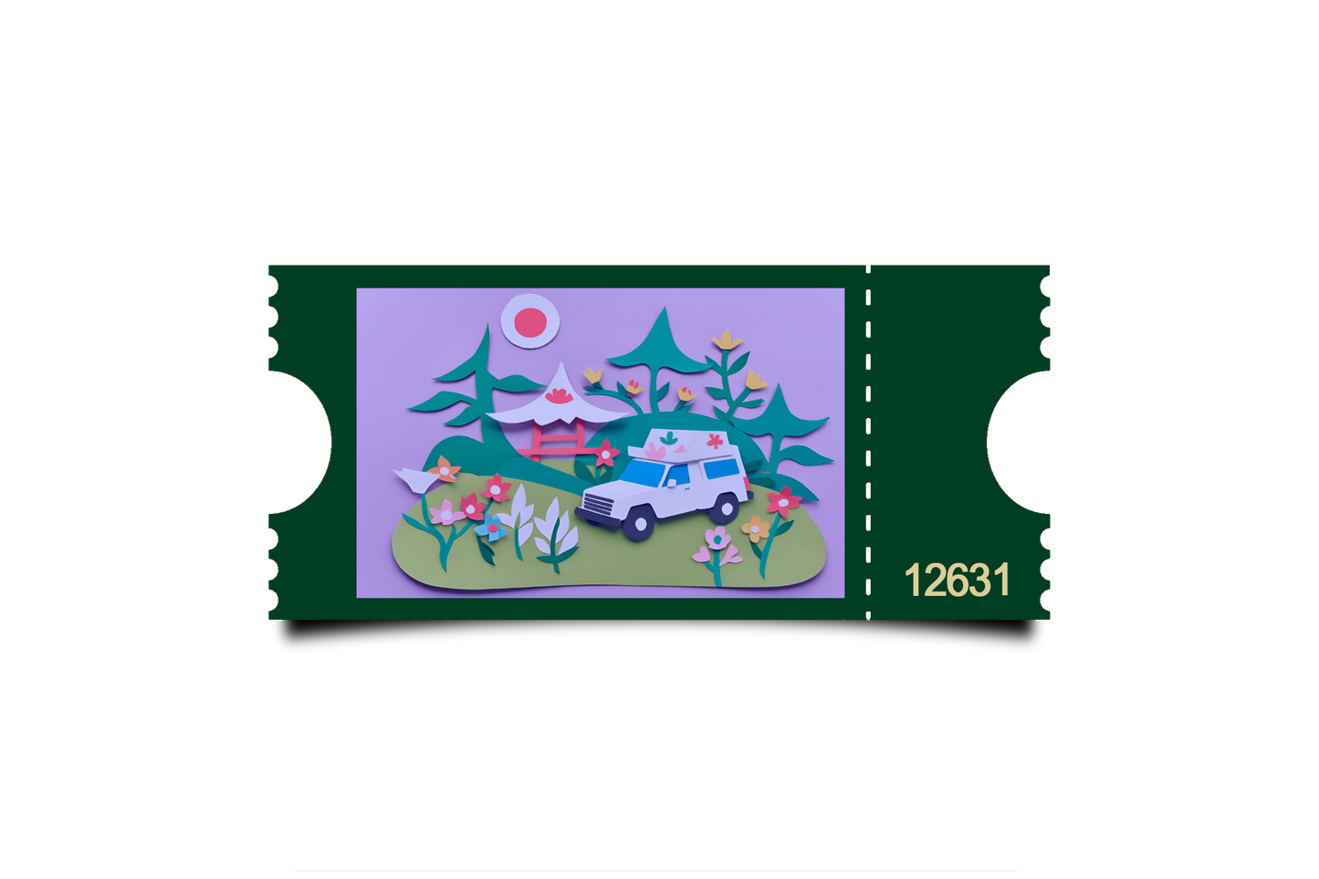 Boleto Ilustracion N 12631