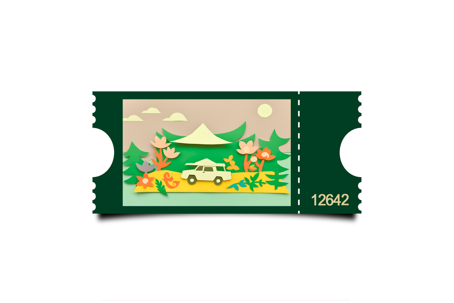 Boleto Ilustracion N 12642