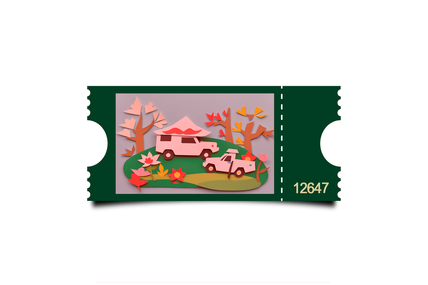 Boleto Ilustracion N 12647