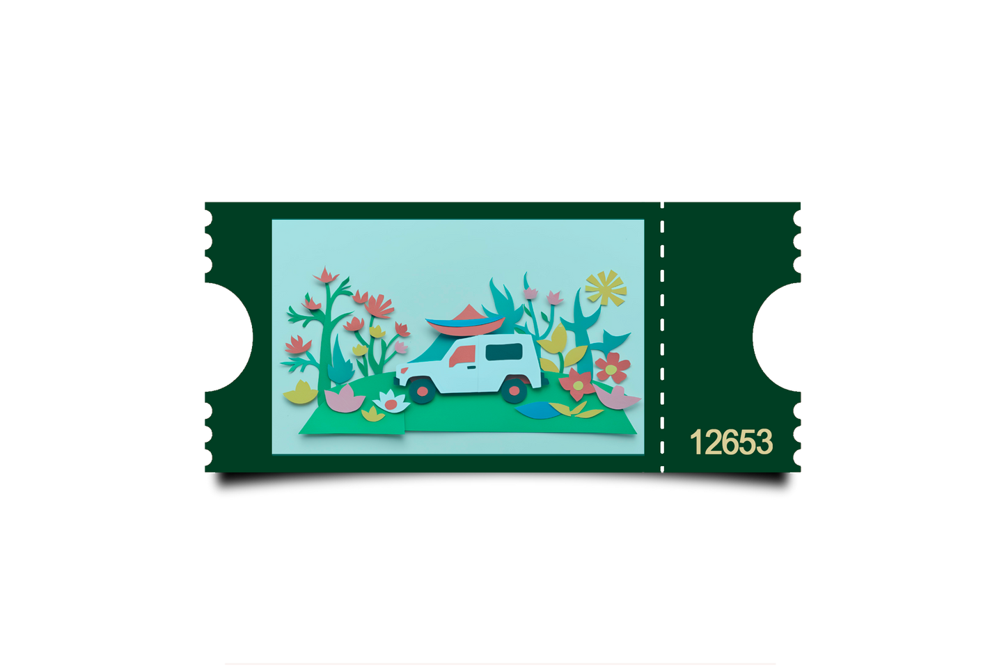 Boleto Ilustracion N 12653