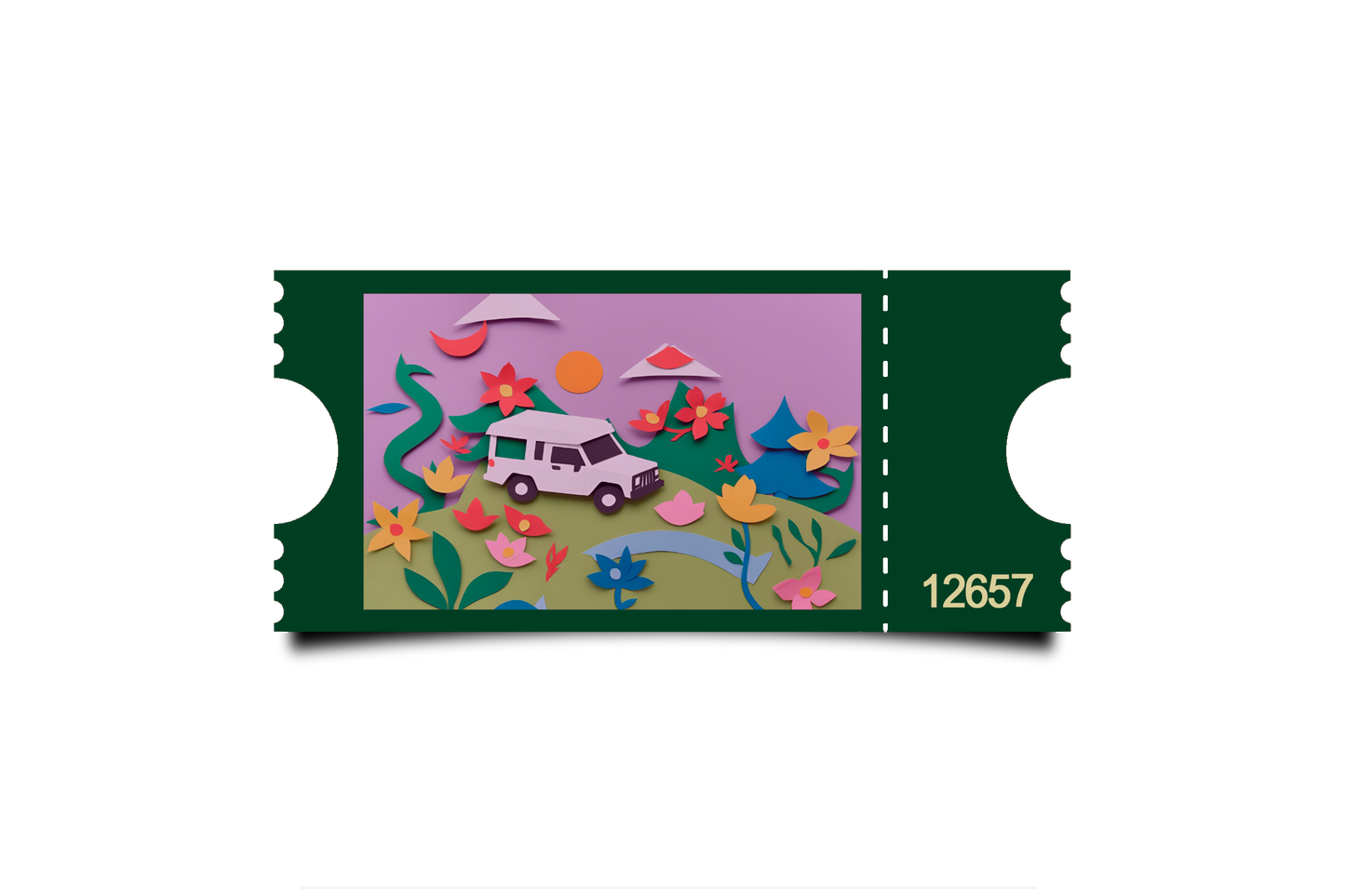 Boleto Ilustracion N 12657