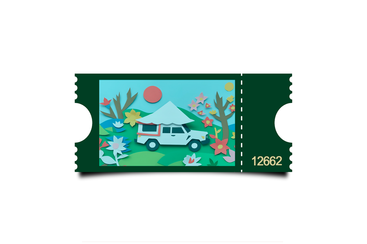 Boleto Ilustracion N 12662