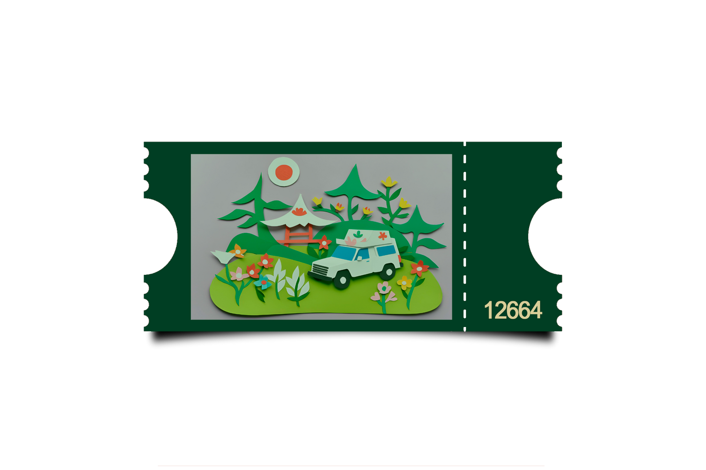 Boleto Ilustracion N 12664