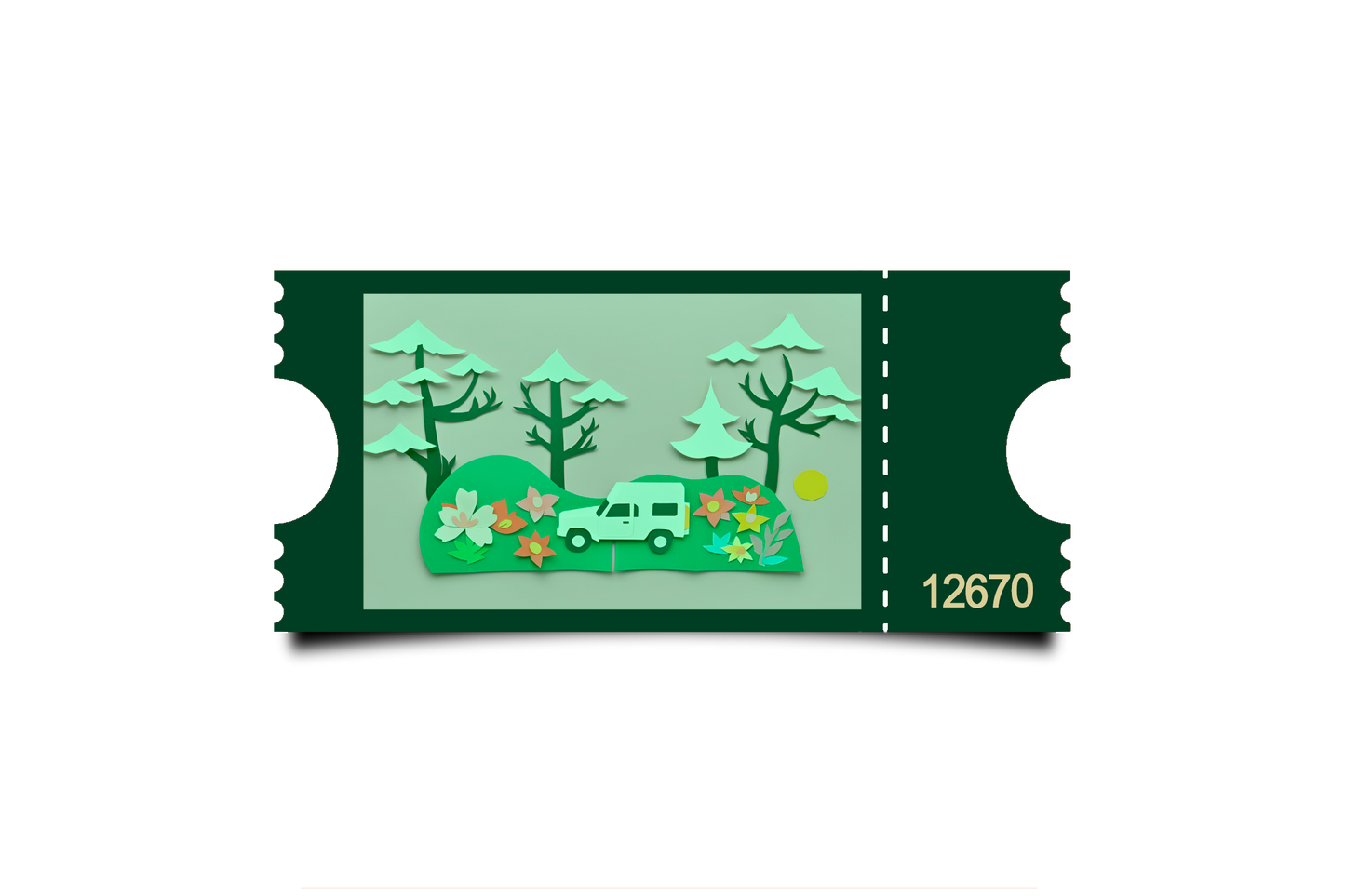 Boleto Ilustracion N 12670