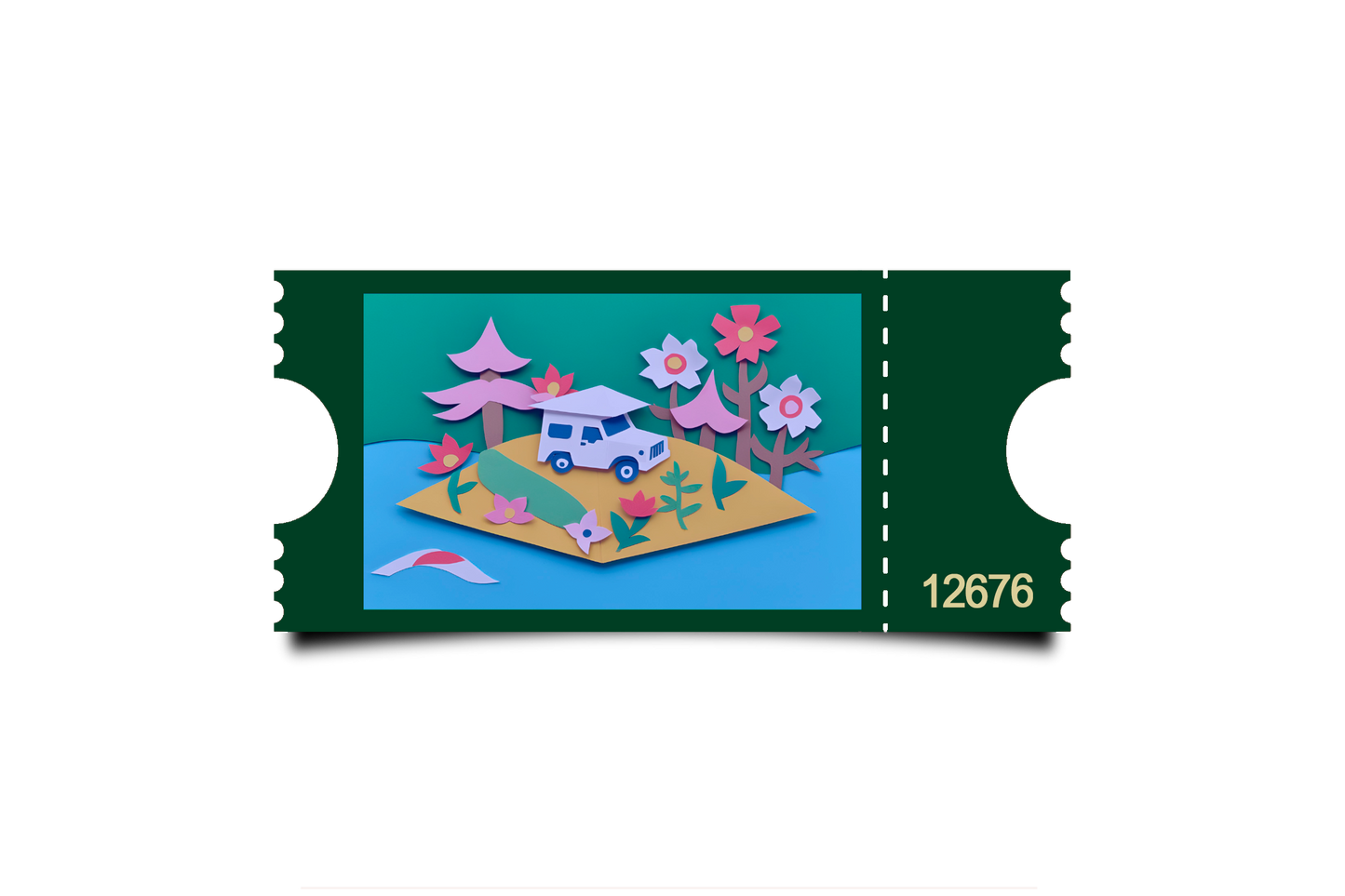 Boleto Ilustracion N 12676