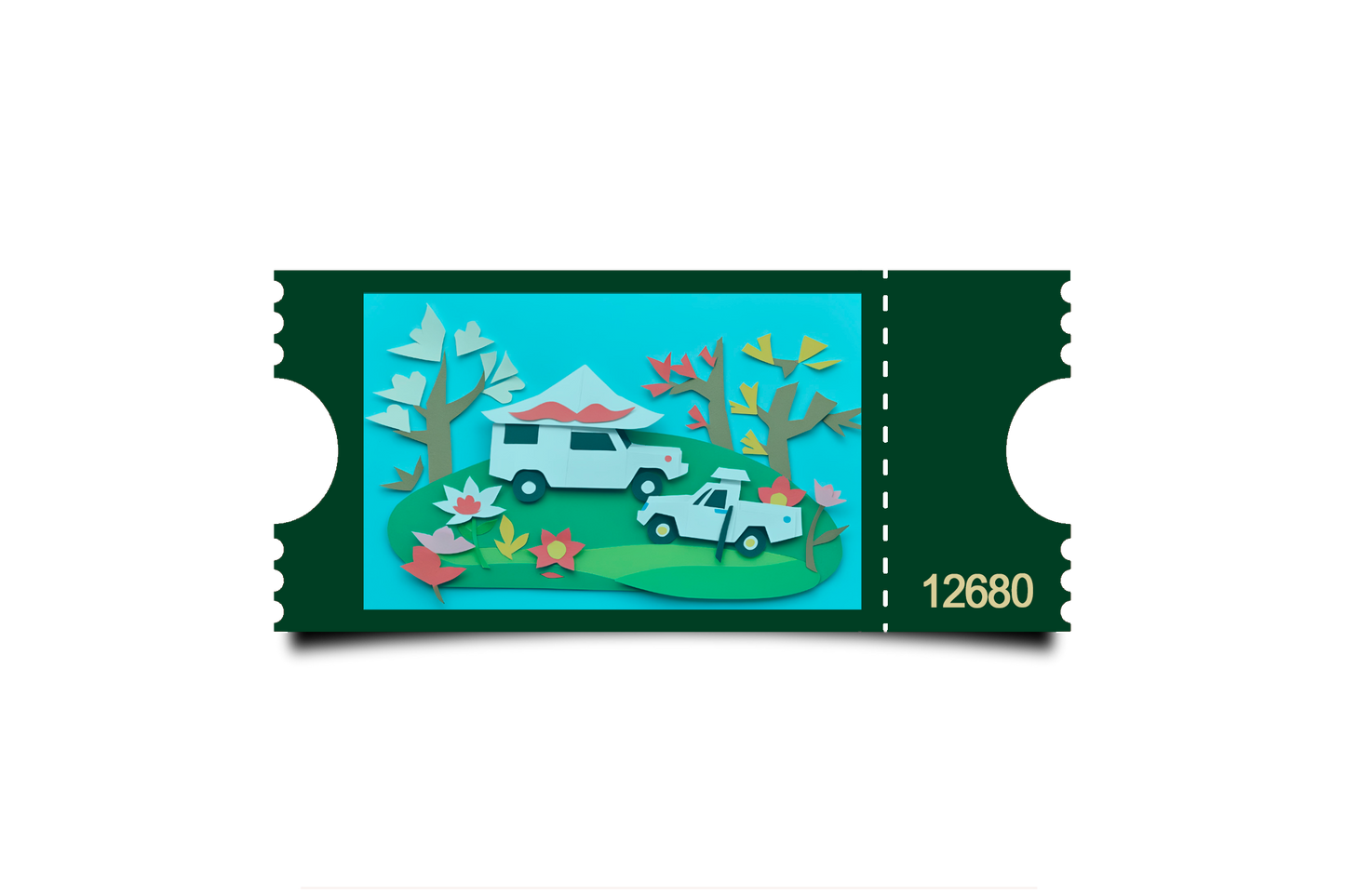 Boleto Ilustracion N 12680