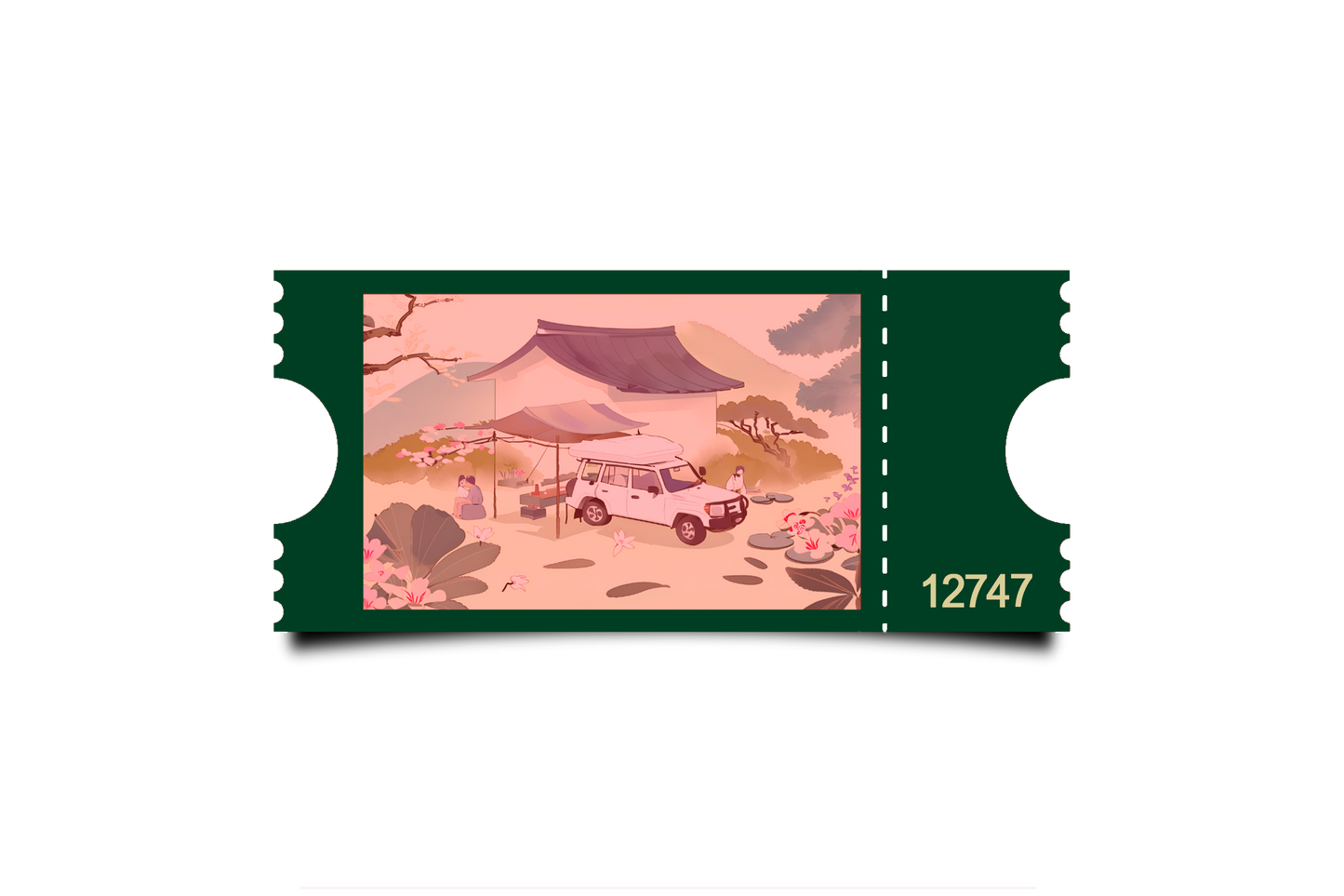 Boleto Ilustracion N 12747