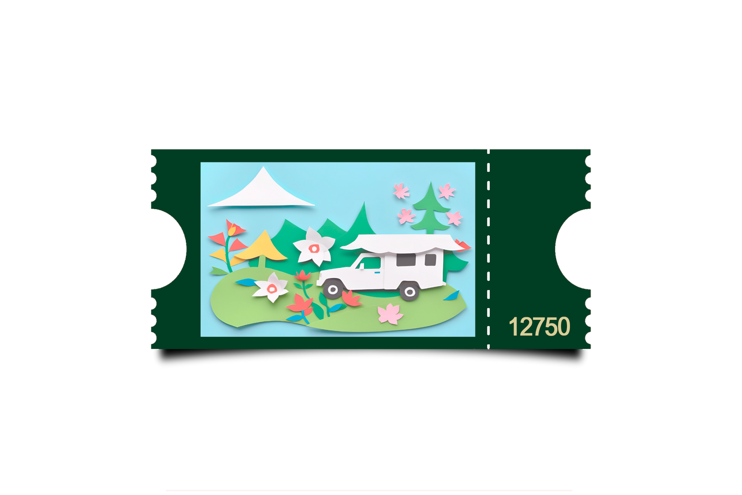 Boleto Ilustracion N 12750