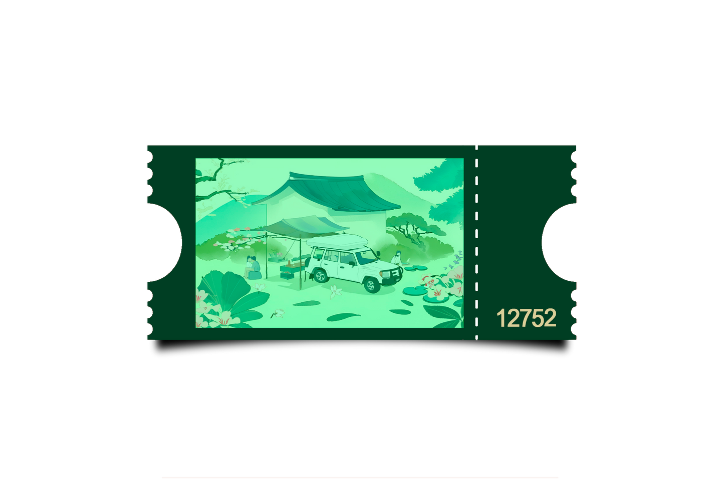 Boleto Ilustracion N 12752