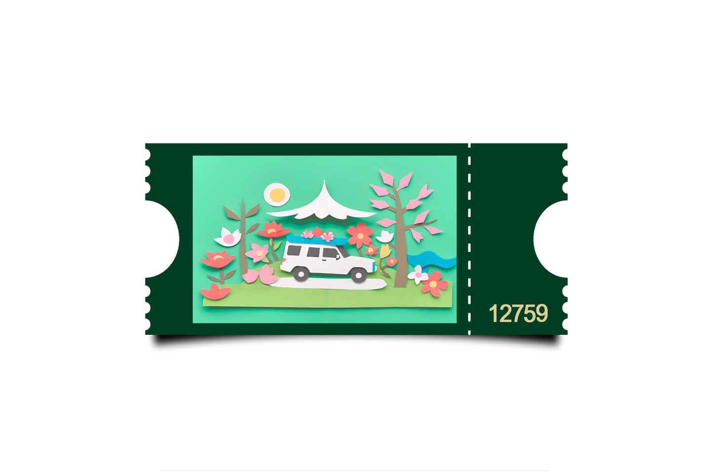 Boleto Ilustracion N 12759