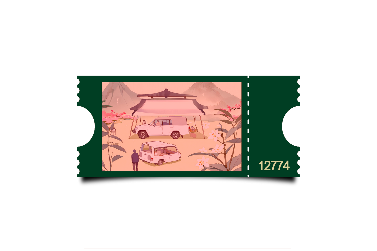 Boleto Ilustracion N 12774