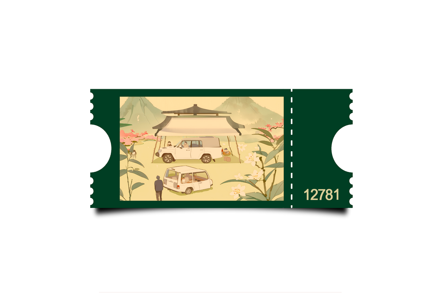 Boleto Ilustracion N 12781