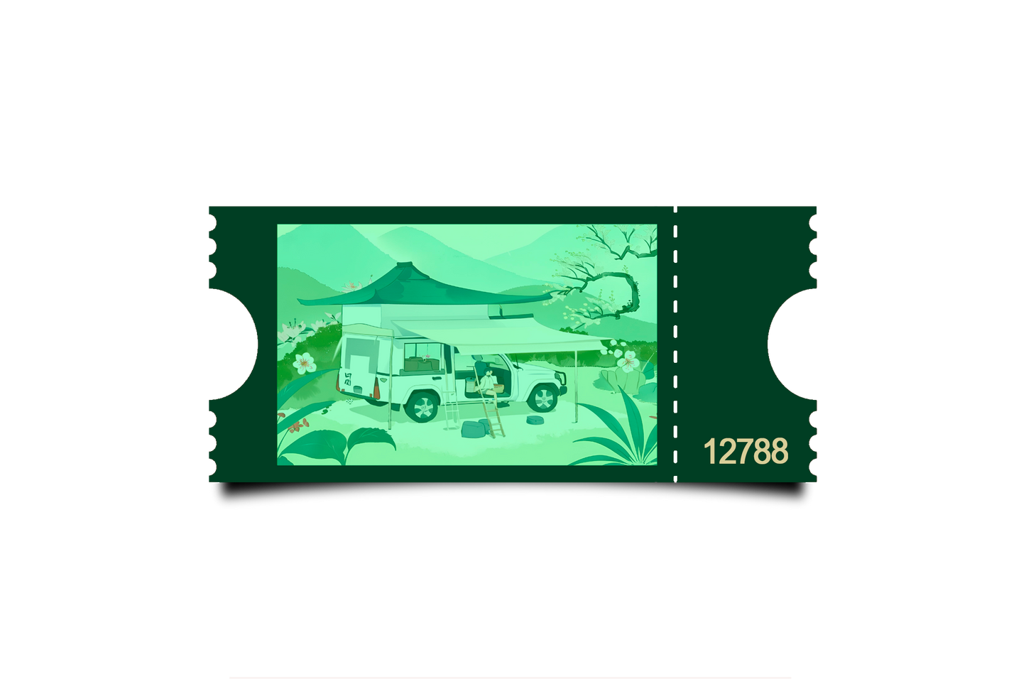 Boleto Ilustracion N 12788