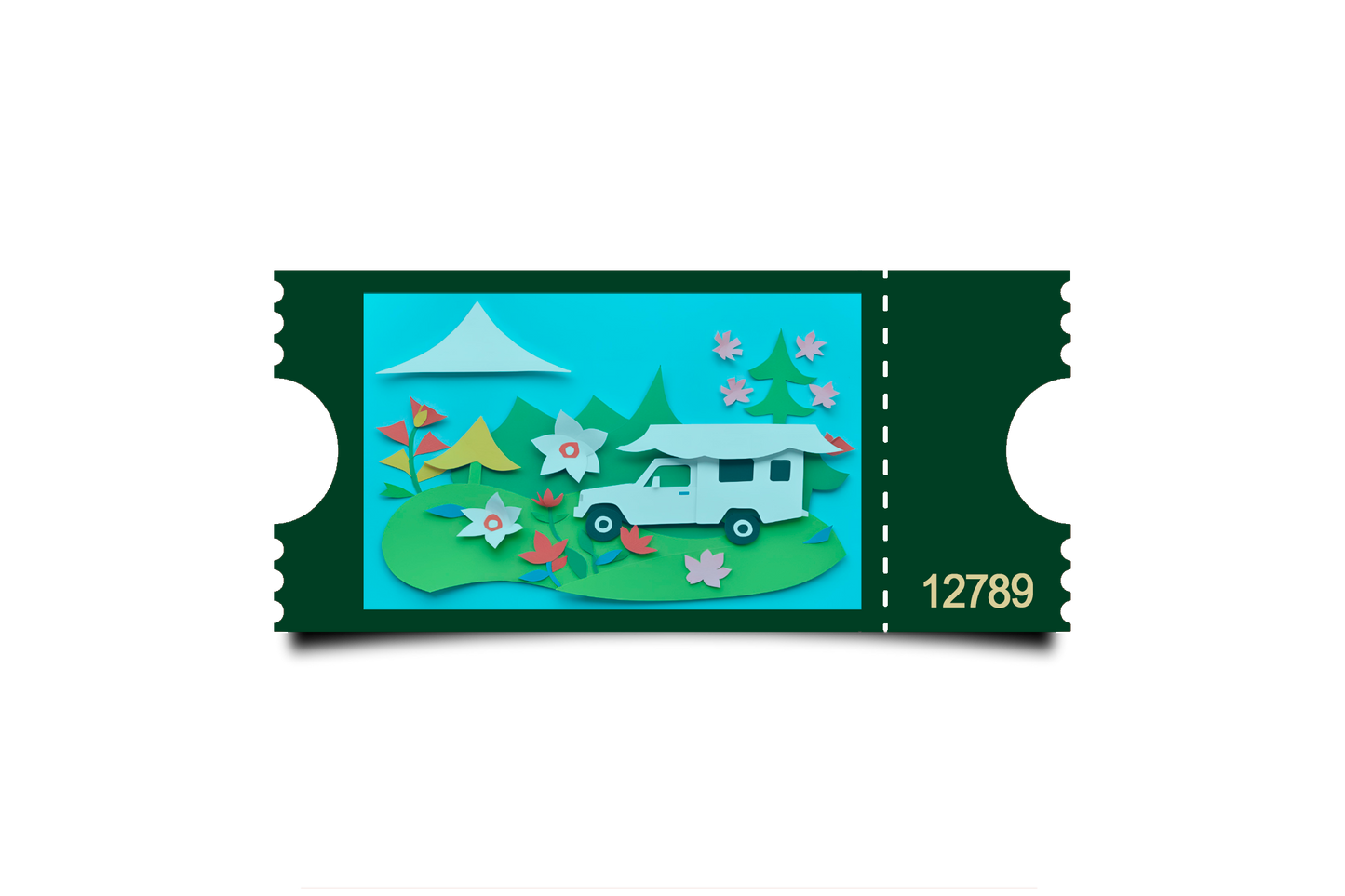 Boleto Ilustracion N 12789