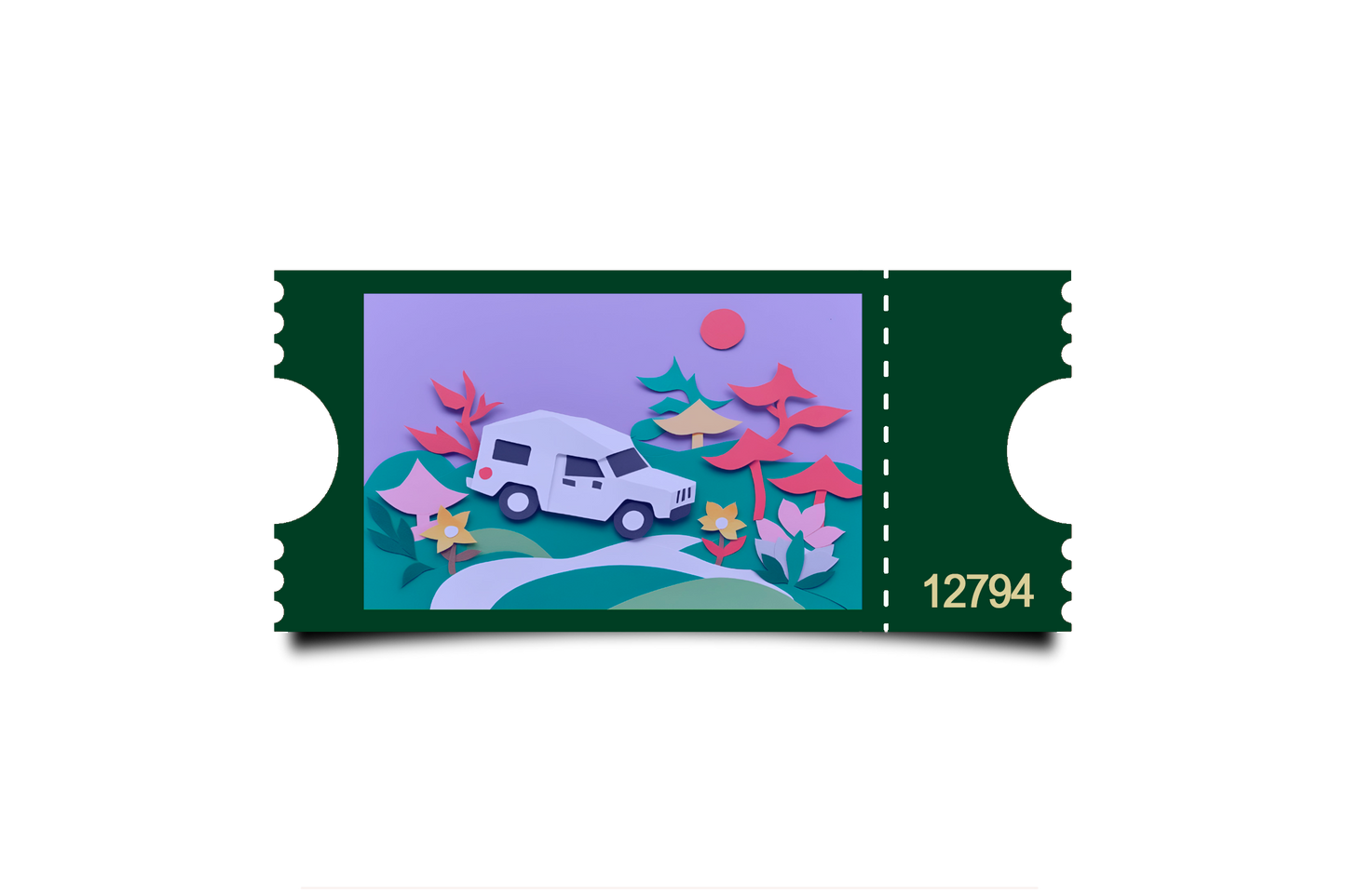 Boleto Ilustracion N 12794
