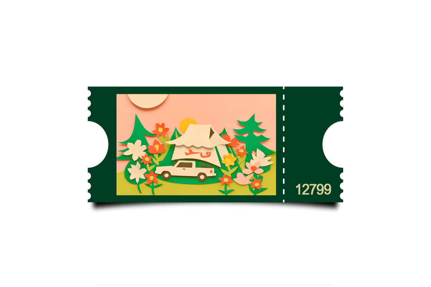 Boleto Ilustracion N 12799