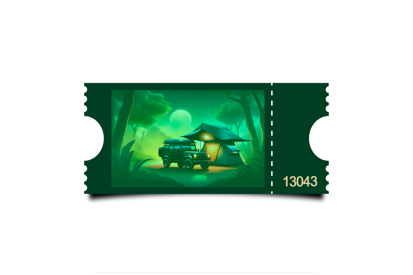 Boleto Ilustracion N 13043