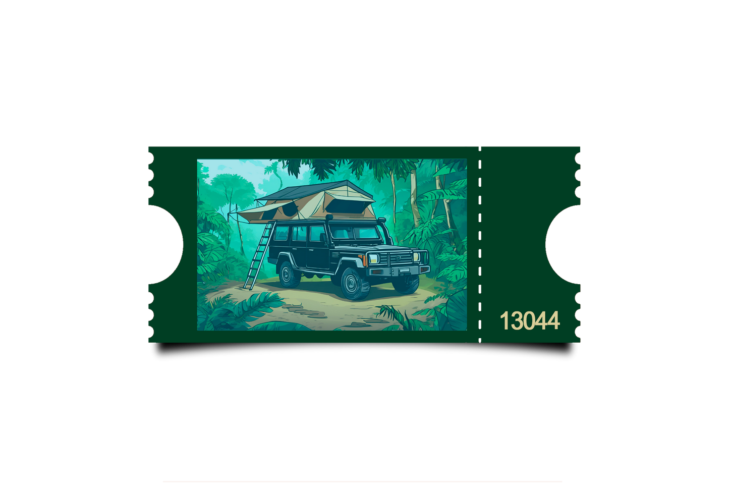 Boleto Ilustracion N 13044