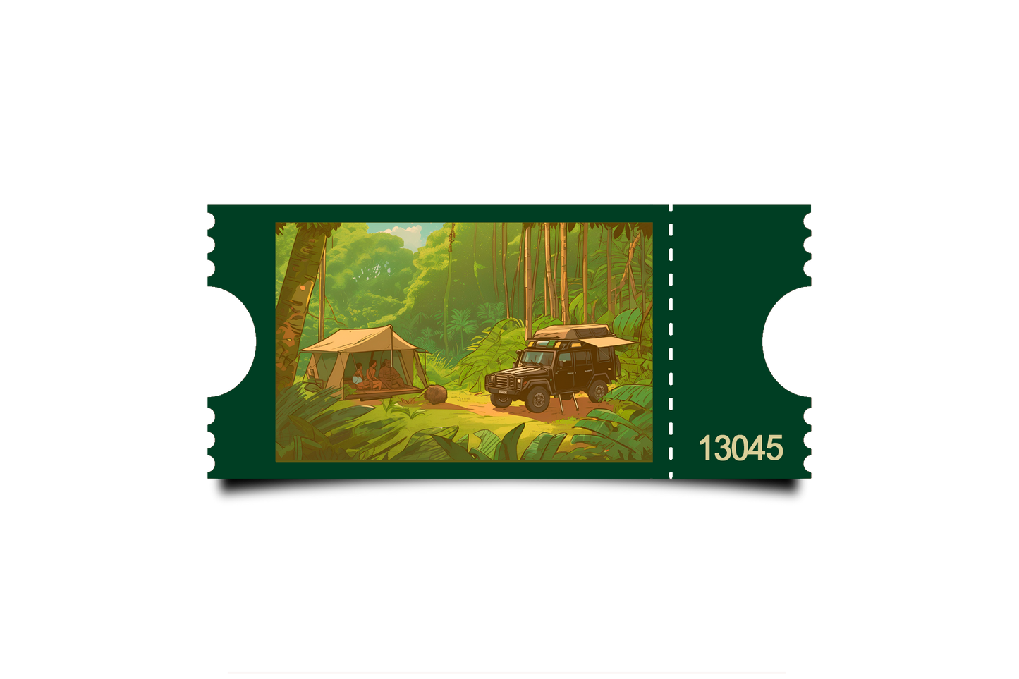Boleto Ilustracion N 13045