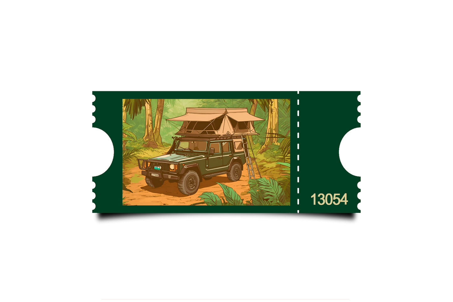 Boleto Ilustracion N 13054