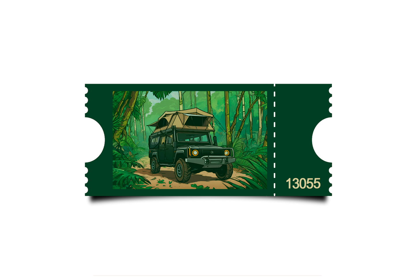 Boleto Ilustracion N 13055