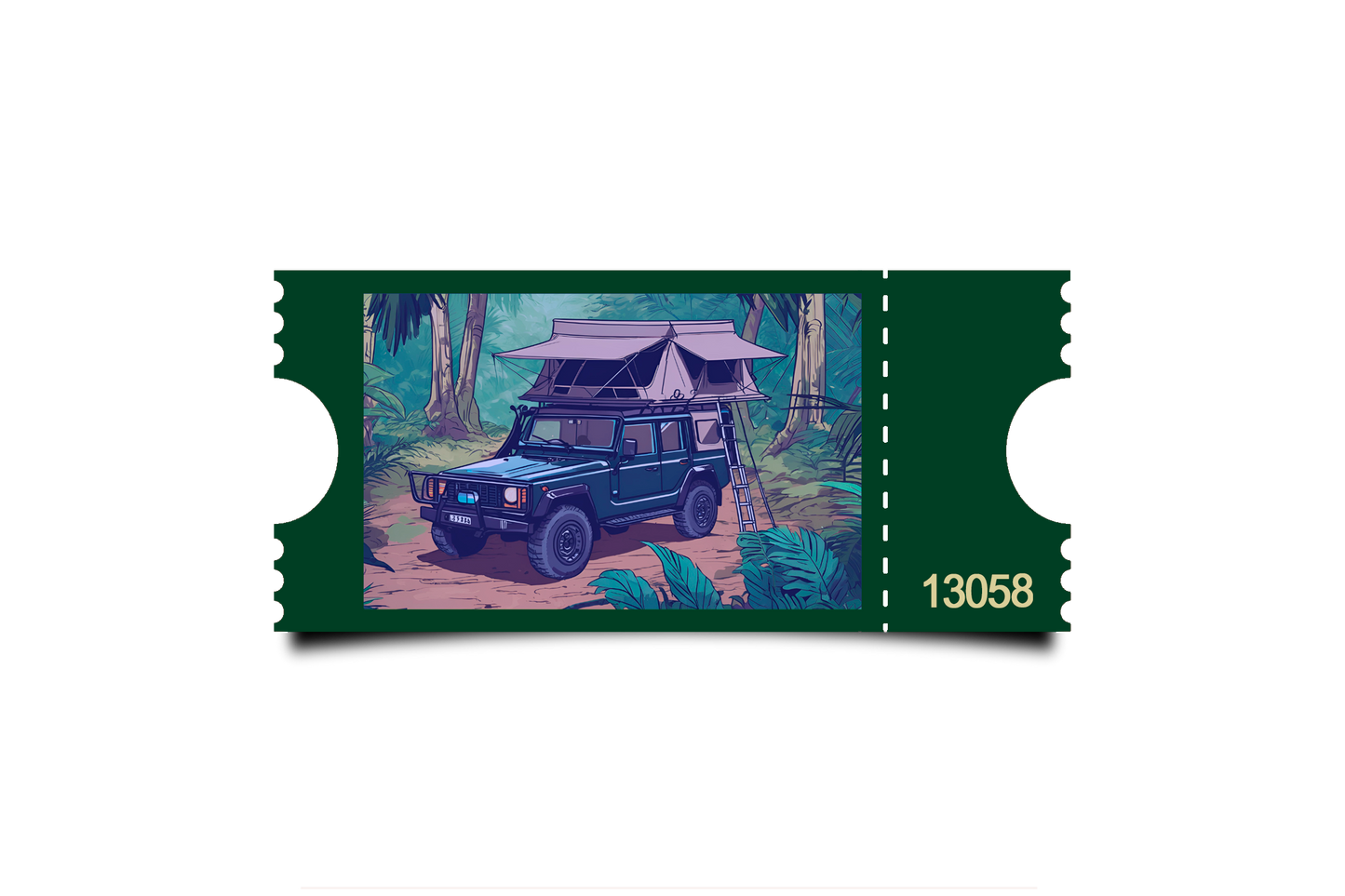 Boleto Ilustracion N 13058