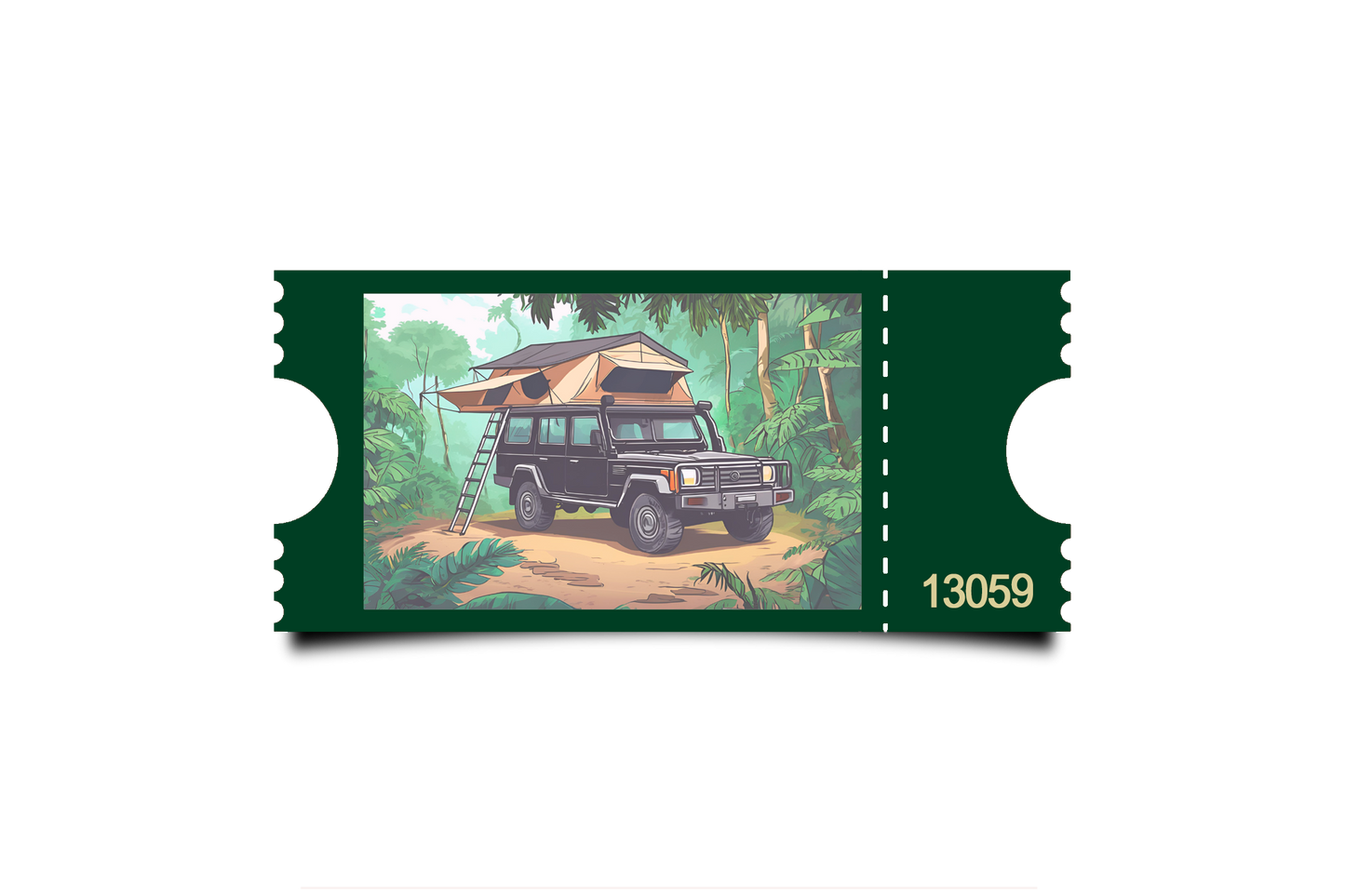 Boleto Ilustracion N 13059