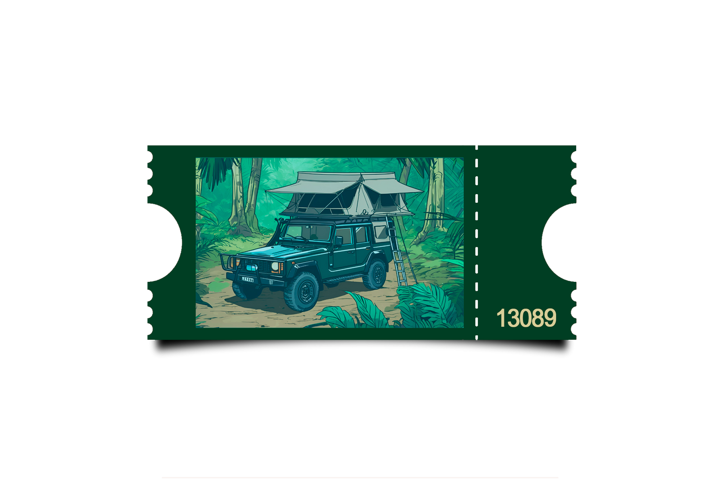Boleto Ilustracion N 13089