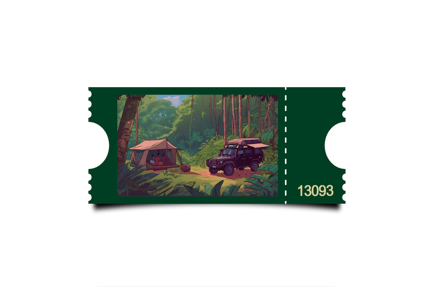 Boleto Ilustracion N 13093