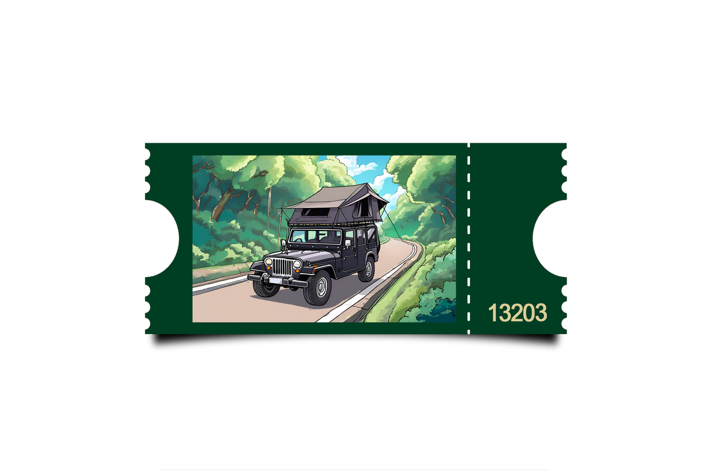 Boleto Ilustracion N 13203