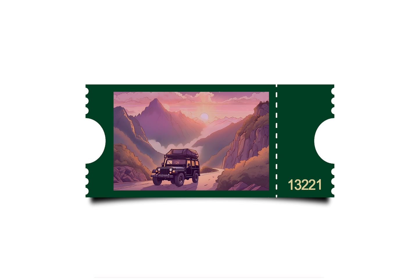 Boleto Ilustracion N 13221