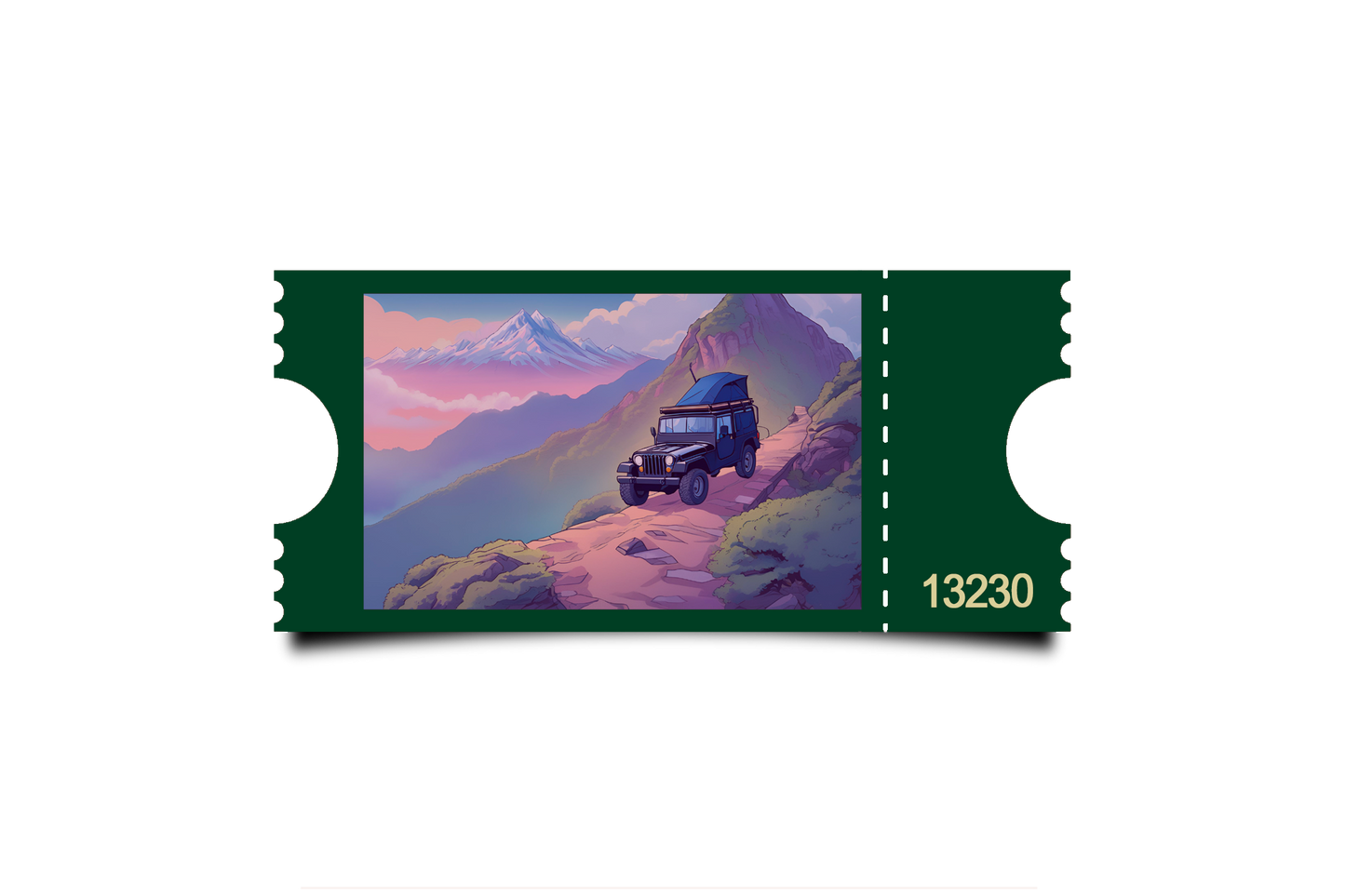Boleto Ilustracion N 13230