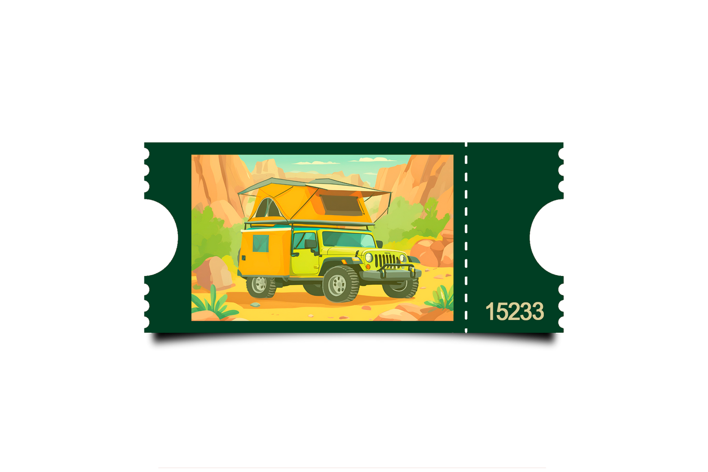 Boleto Ilustracion N 15233