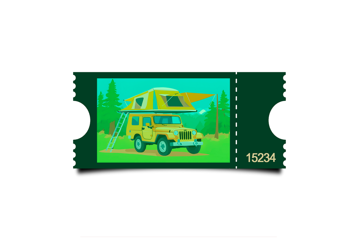 Boleto Ilustracion N 15234