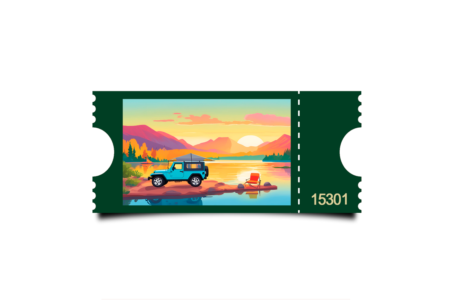 Boleto Ilustracion N 15301