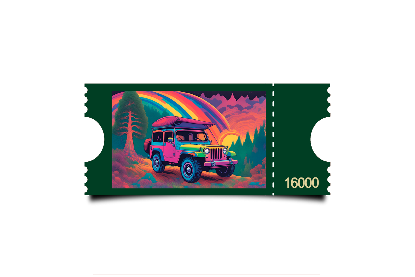 Boleto Ilustracion N 16000