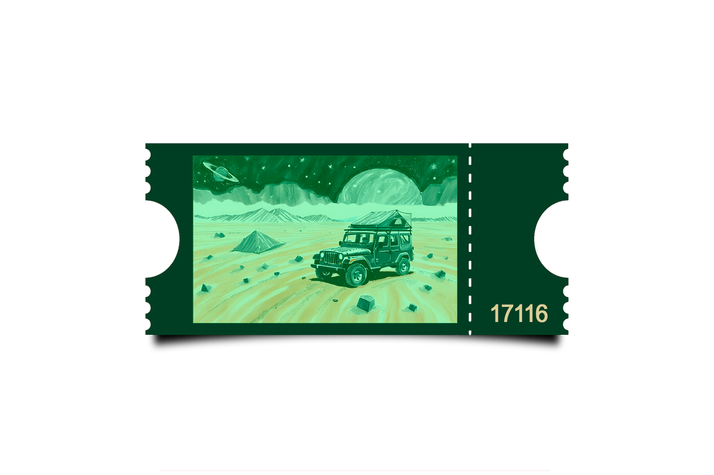 Boleto Ilustracion N 17116
