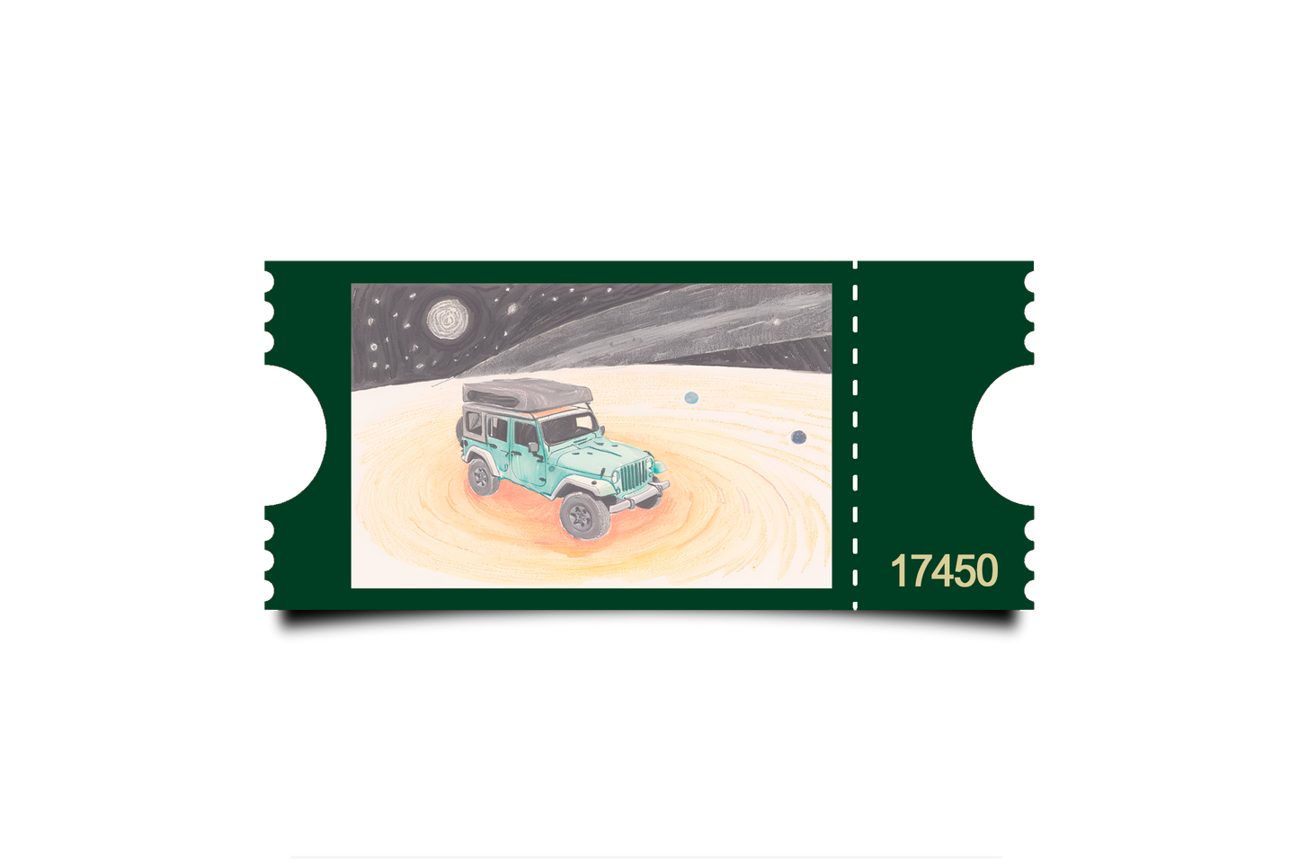 Boleto Ilustracion N 17450