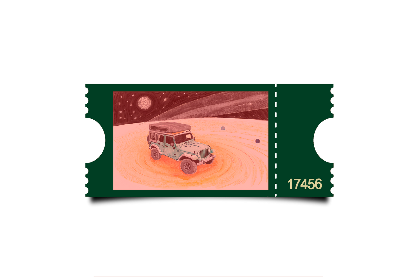 Boleto Ilustracion N 17456