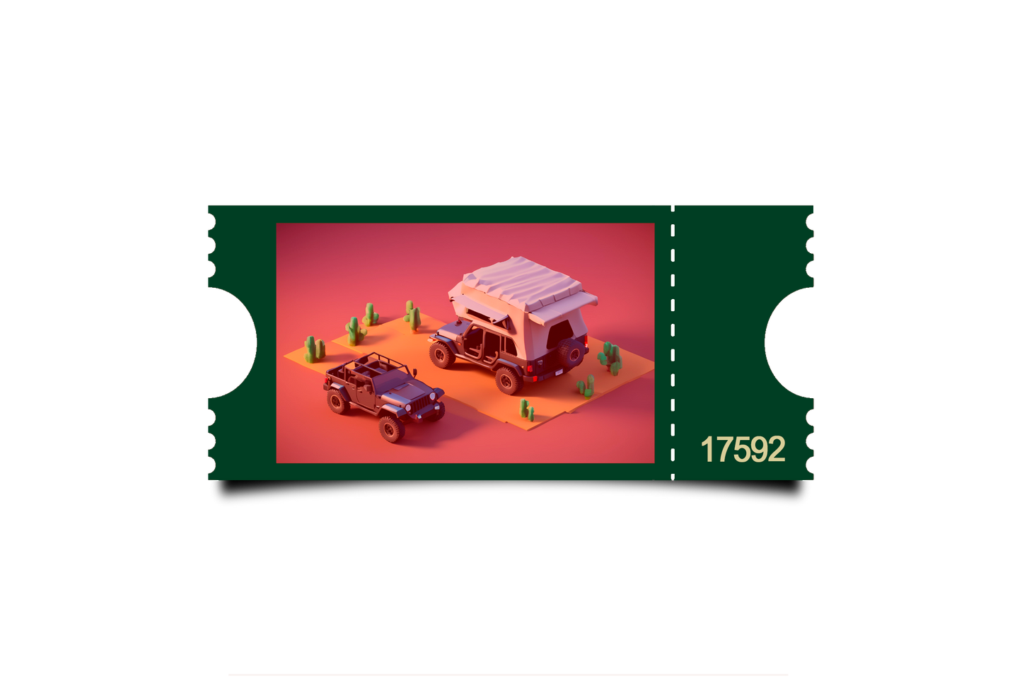 Boleto Ilustracion N 17592