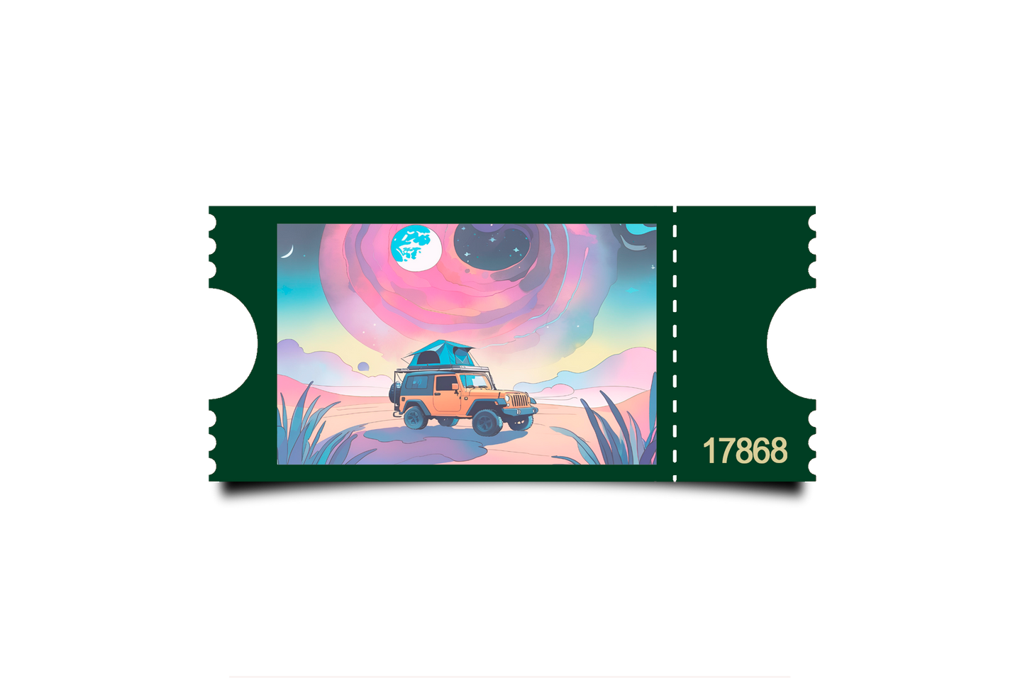 Boleto Ilustracion N 17868