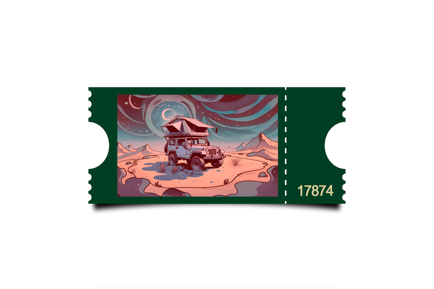 Boleto Ilustracion N 17874