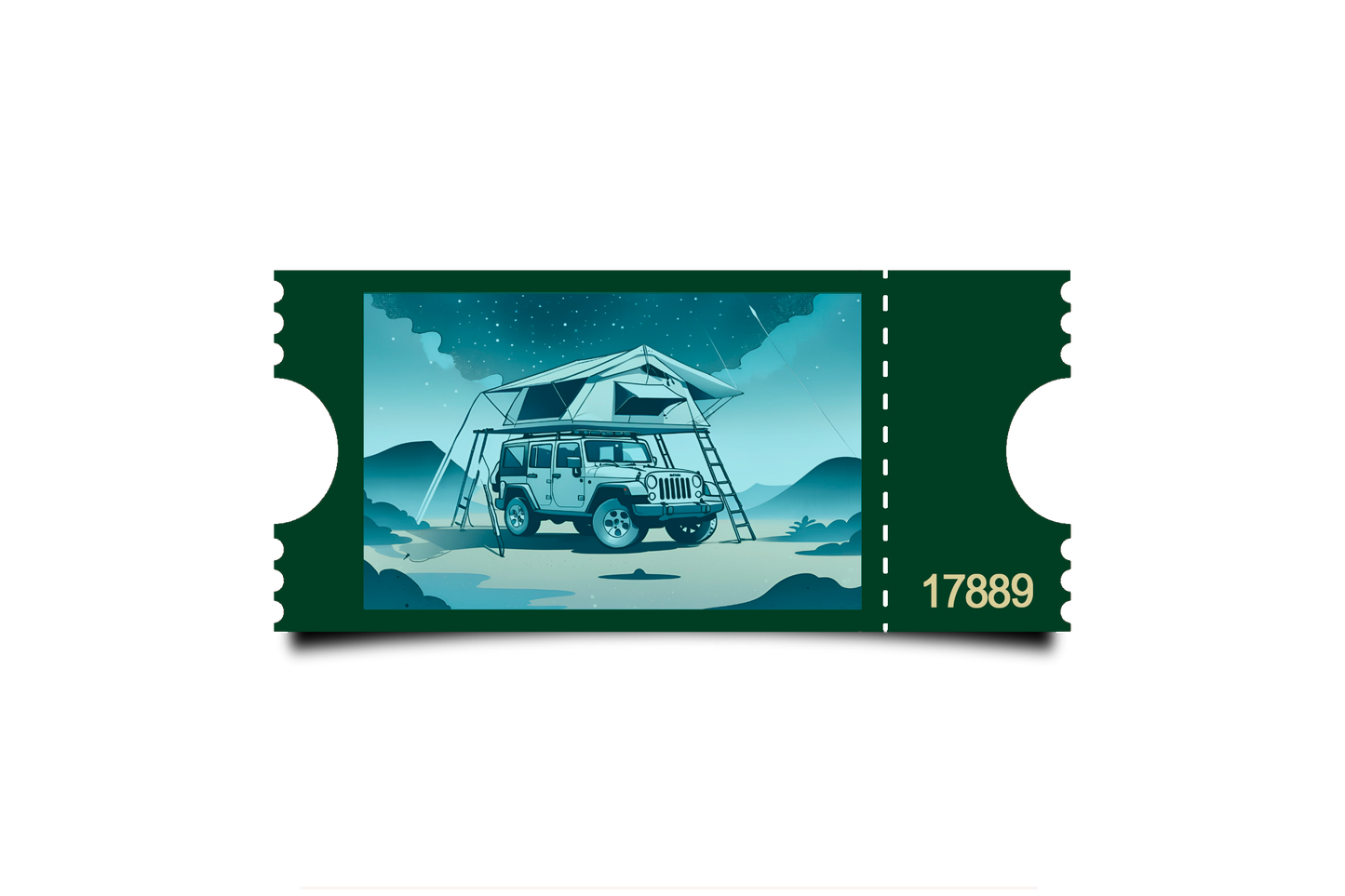 Boleto Ilustracion N 17889