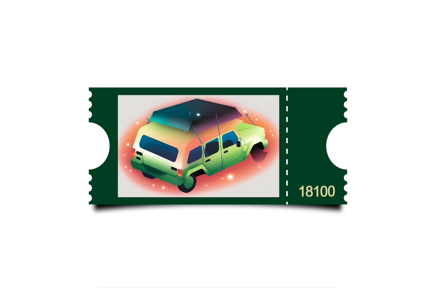Boleto Ilustracion N 18100