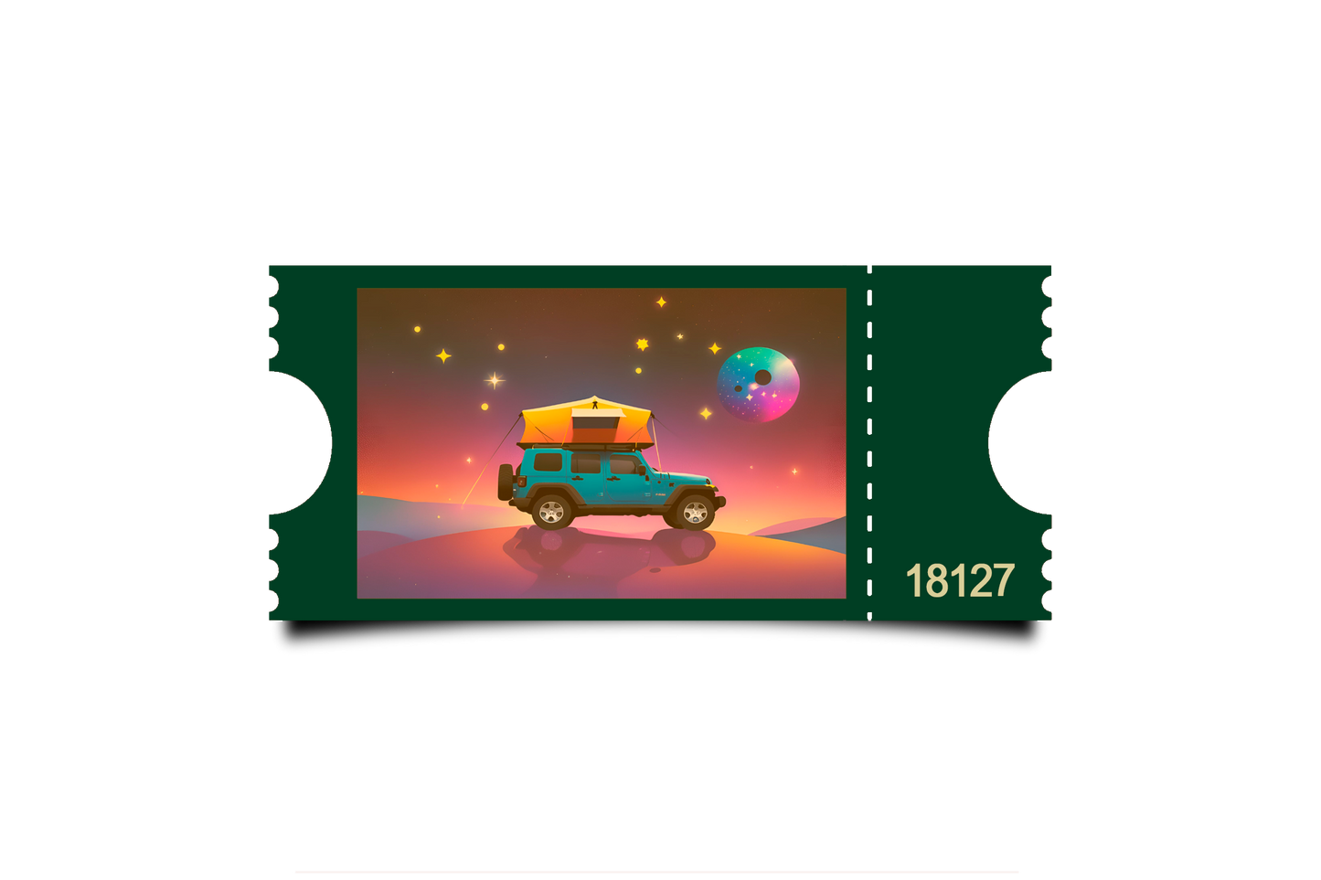 Boleto Ilustracion N 18127