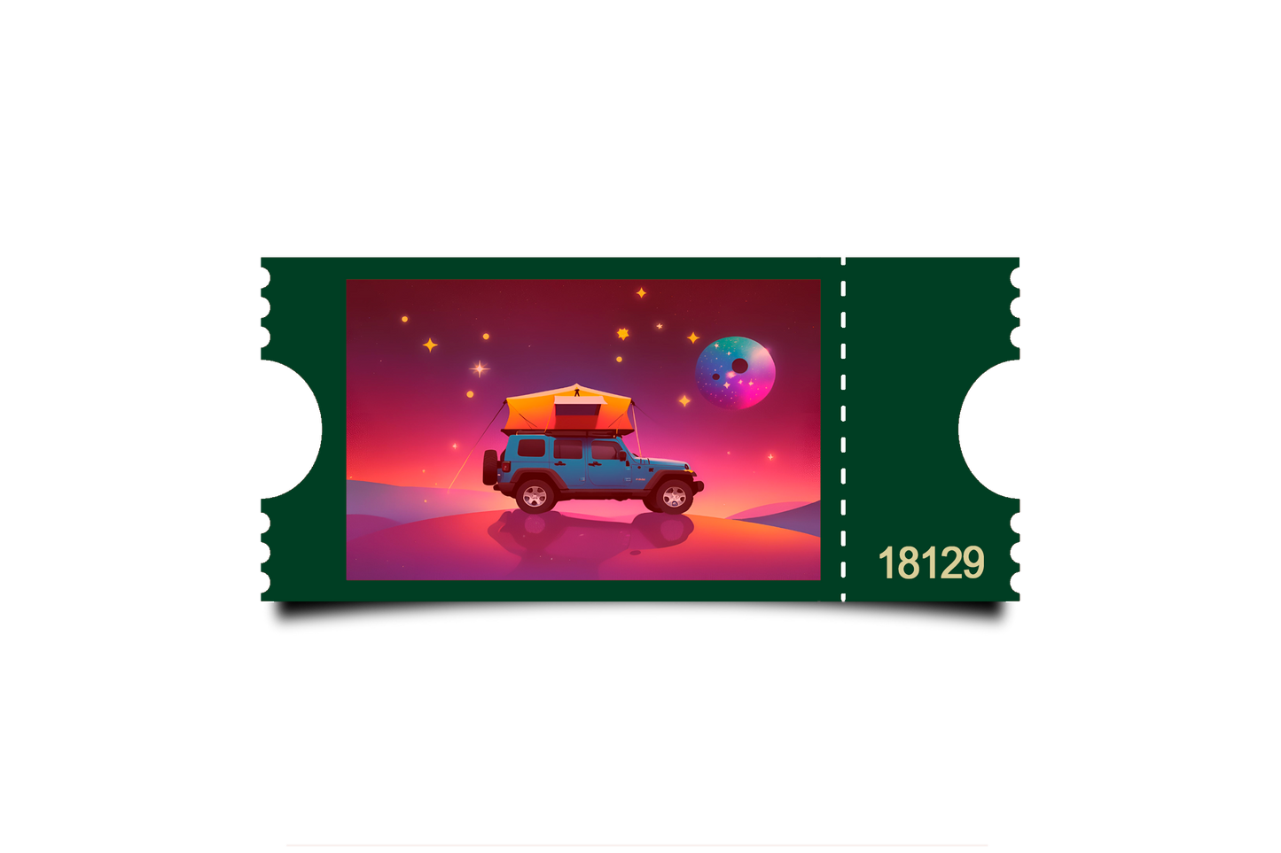 Boleto Ilustracion N 18129