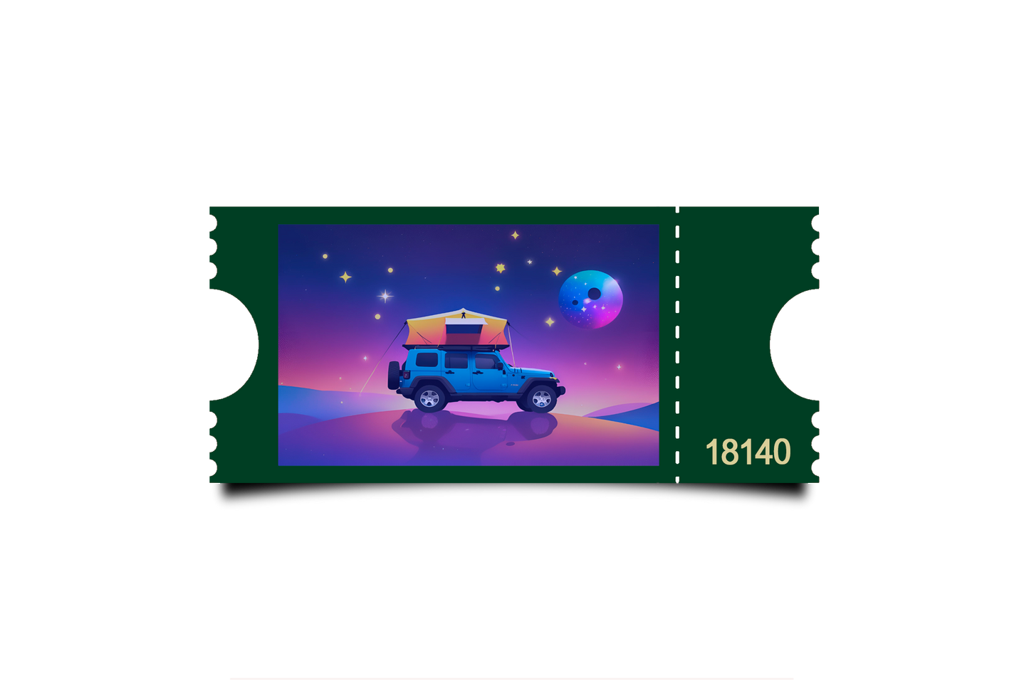 Boleto Ilustracion N 18140