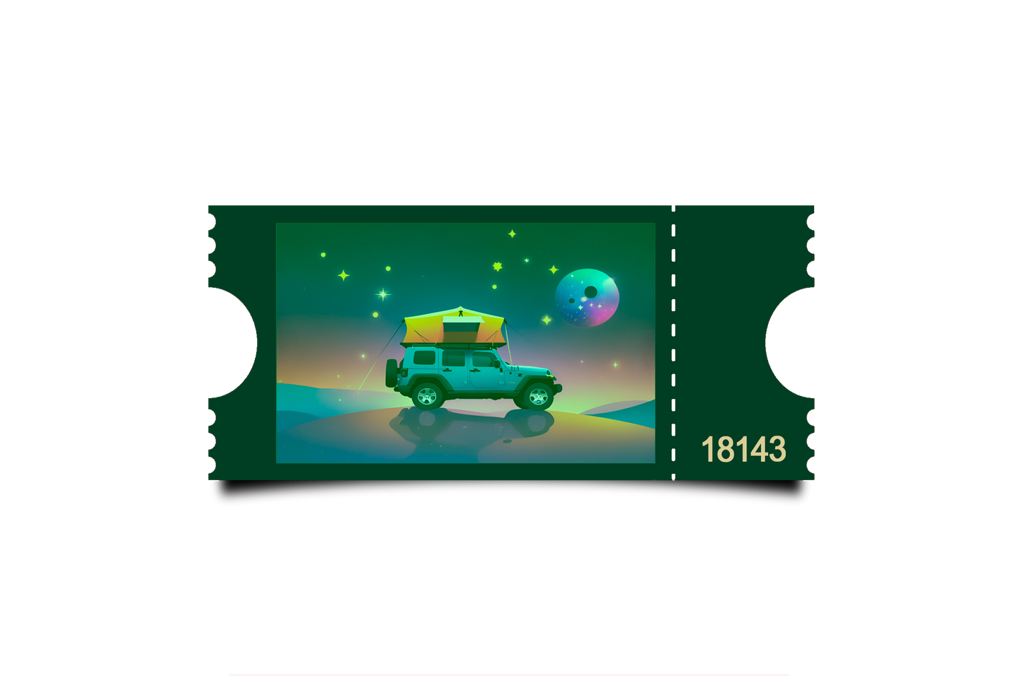 Boleto Ilustracion N 18143