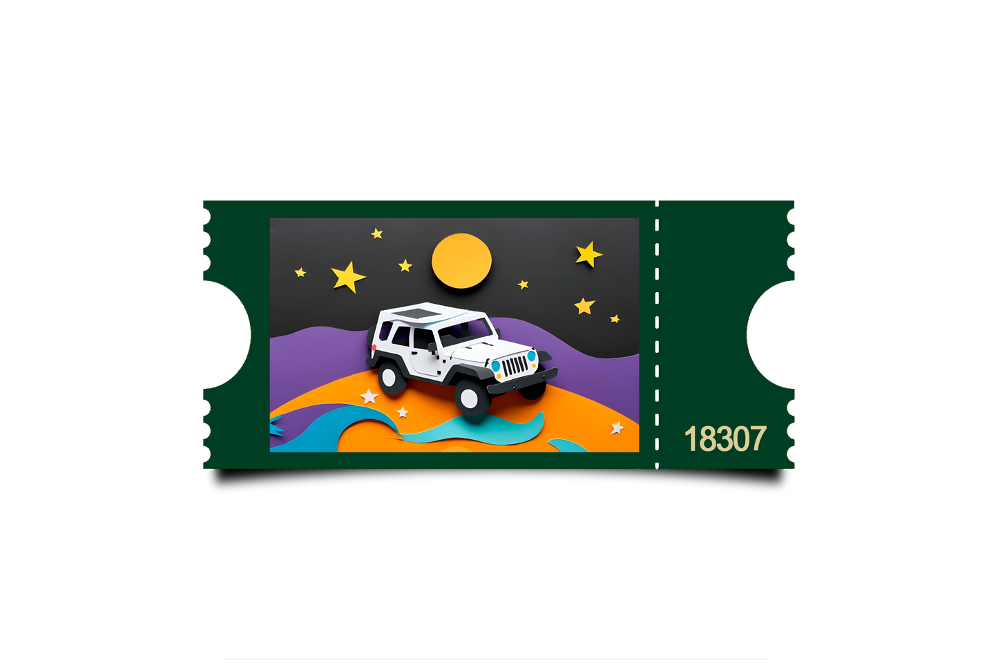 Boleto Ilustracion N 18307